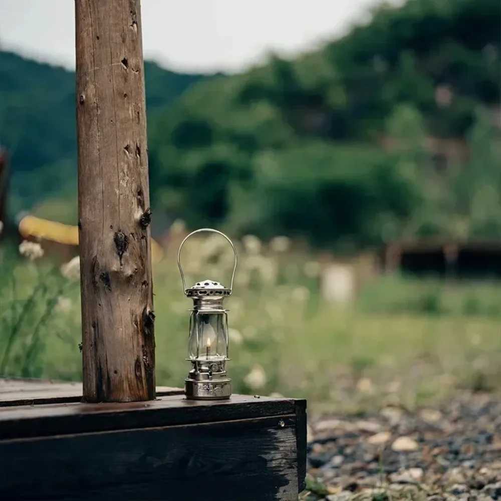 GOOUT SPRINGHILL Camping Tent Lamp Handheld Retro Vintage Horse Lamp Camping Lighting Atmosphere Lamp Aurora Kerosene Lamp J250925