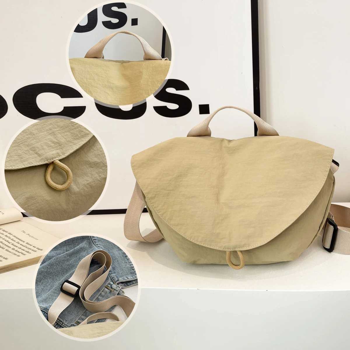 Bags Womens Fashion Dumpling Bags Commuting Crossbody Bags Versatile Canvas Bags Tote Bags Student School Bags Womens Bags Mob Z250918