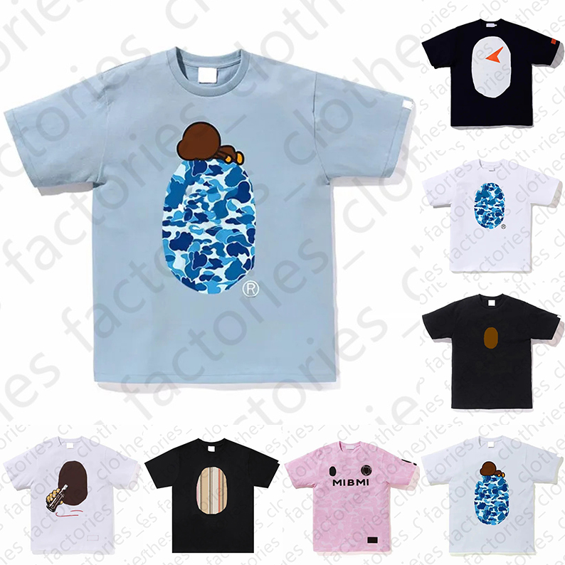 2025 Mens Designer T Shirt Tops T-Shirts Womens Tees Trends Designer Cotton Short Sleeves Luxury Sharks Tshirts Clothing Street Clothes Asian Size M-3XL