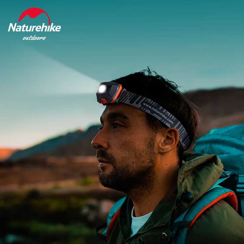 Naturehike TD02 Outdoor Headlight Strong Light Super Bright Rechargeable Special Night Fishing Hiking Mountaineering Lights J250925