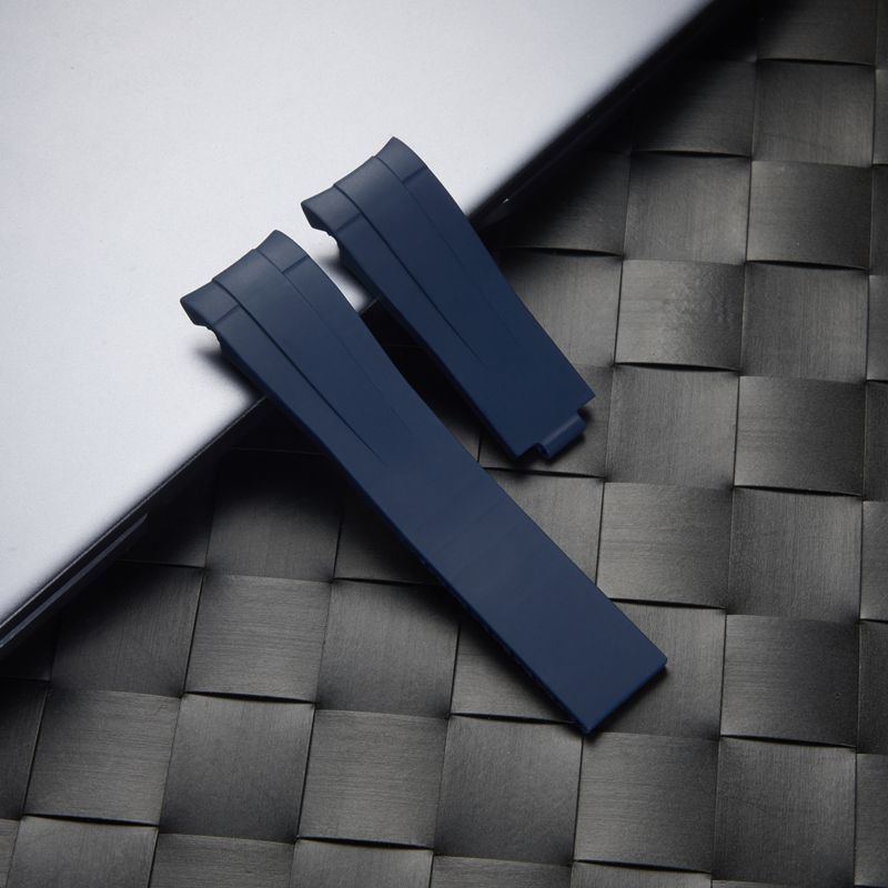 Extra Long Band XL XXL Silicone watch straps Men Soft Quick Release Watchband for Large Wrist Replacement - 12mm 16mm ... 20mm