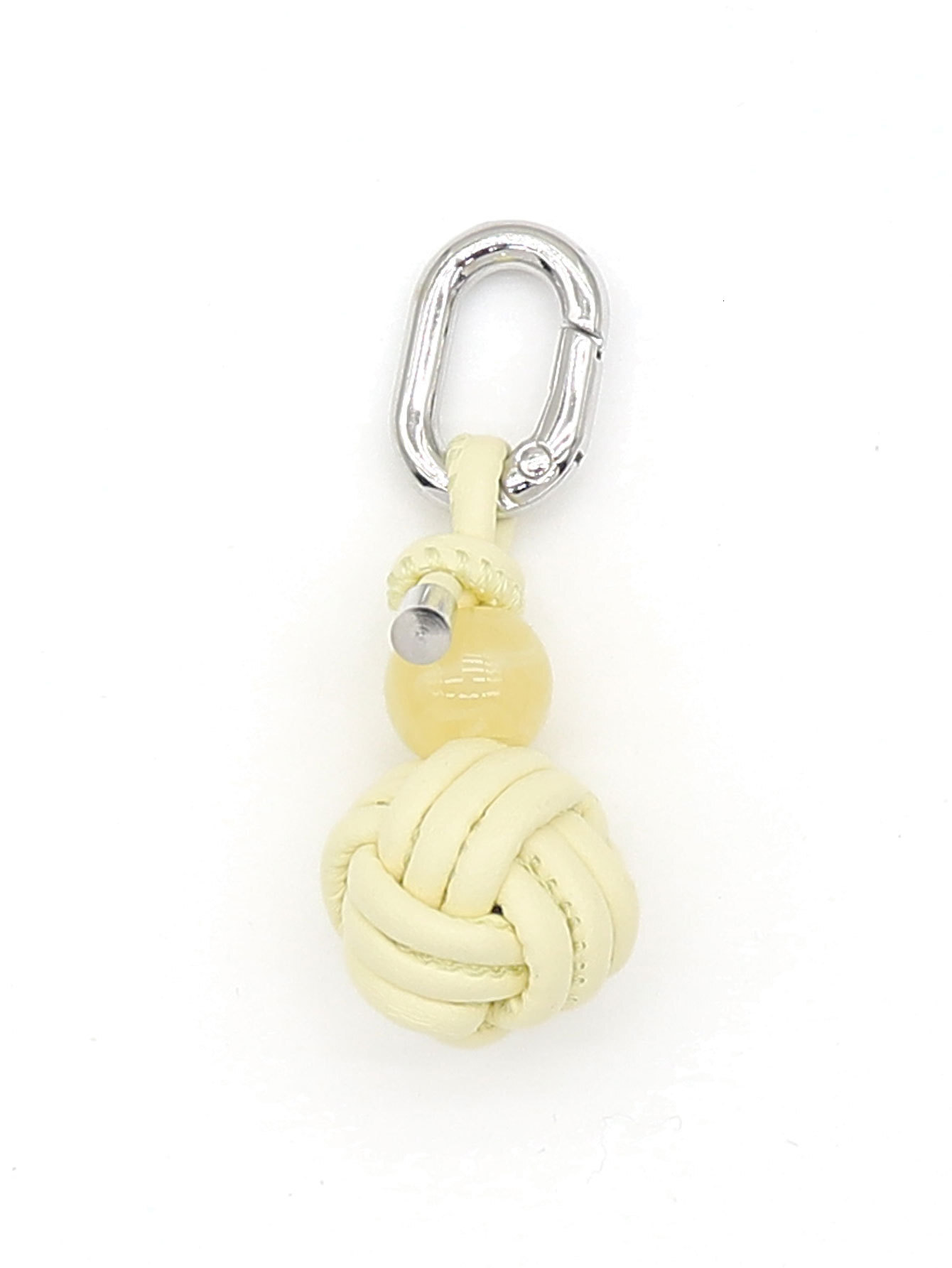 Keychain Series Handmade Woven PU Ball Keychains - DIY Bag, Shoe, and Hanging Accessories Z260130