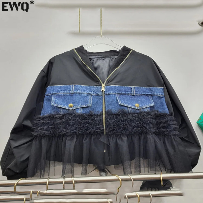 Womens long sleeved loose casual zipper jacket autumn/winter 16U3964 240906