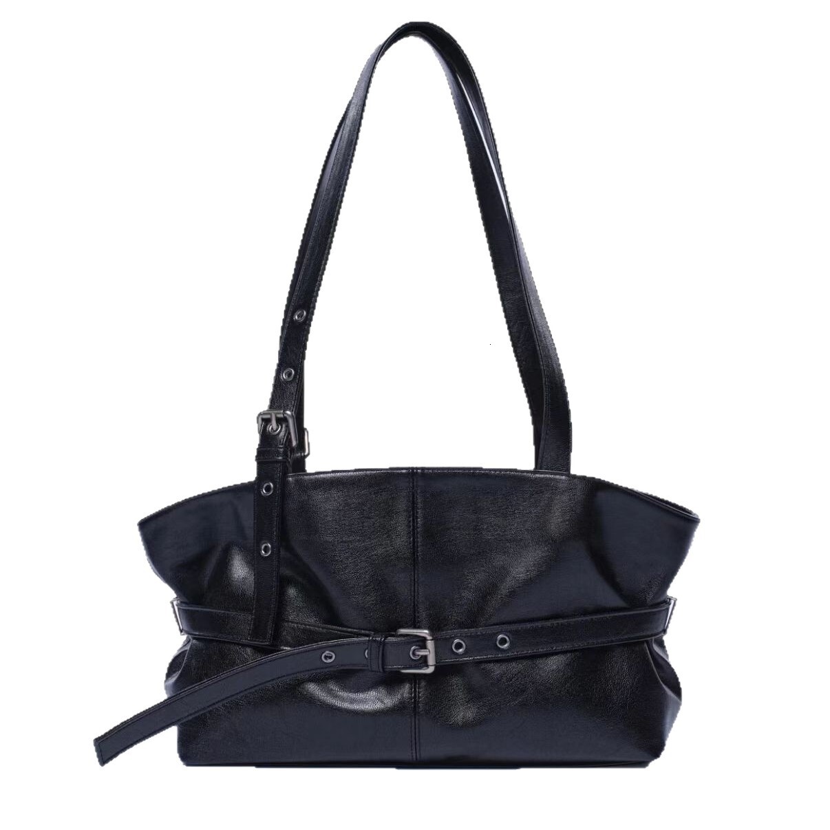 2025 autumn bag and winter new leopard print women's shoulder bag with large capacity, light luxury, niche design, commuting armpit bag, fashiona