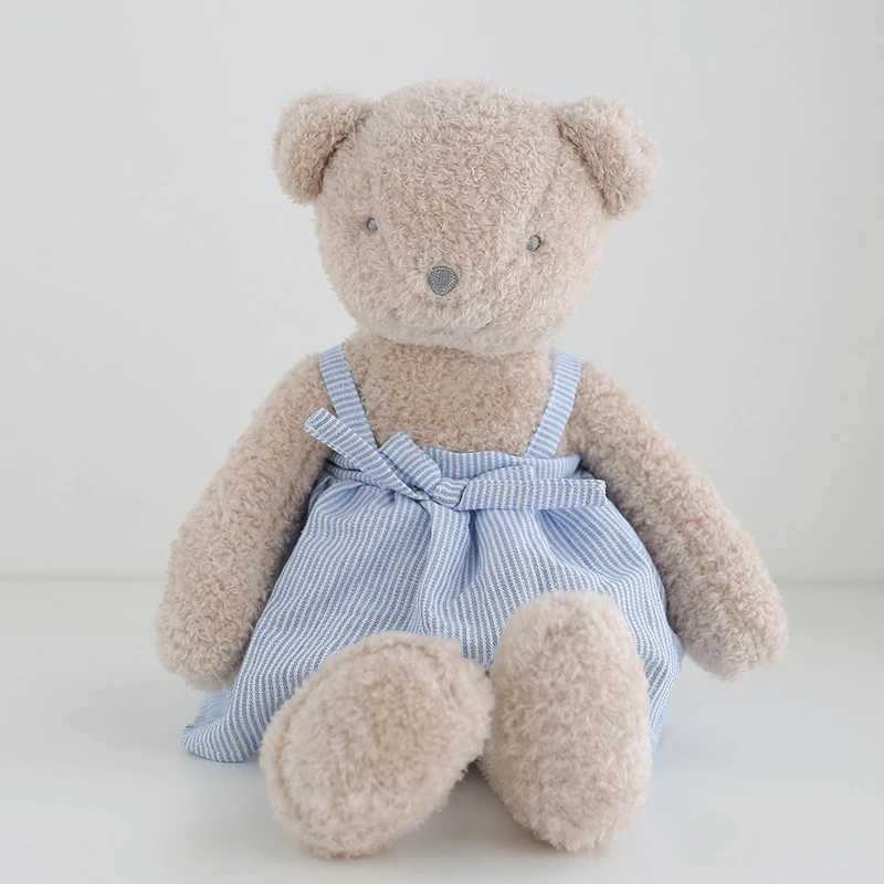 45cm Long Legs Cute Bunny Bear Soft Stuffed Cartoon Animals Dress Rabbit Bears Cuddle Toys Baby Appease Toy Doll For Children C250925