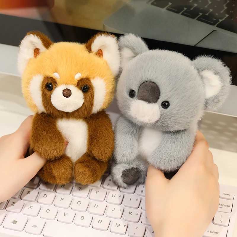 Cute Sitting Animals Red Panda Fox Sloth Cat Soft Plush Dolls Stuffed Capybara Pig Plushie Baby Toys Gifts For Children C250925