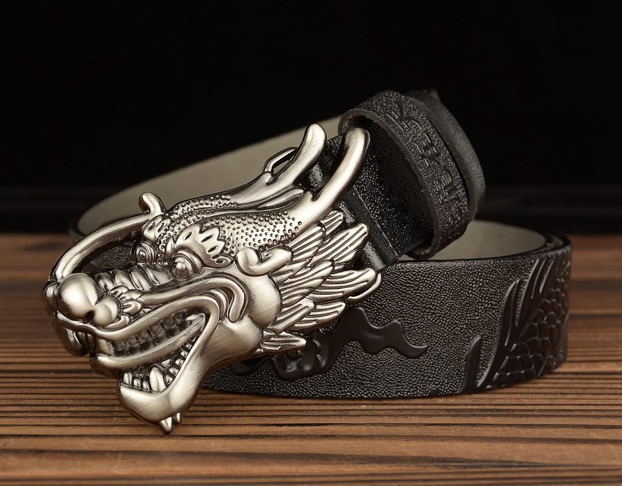 Designer Belt Real Leather Belts Men Women Dragon Head Buckle Belts Luxury Belt Buckle Fashion Smooth Buckle Belt With Floral Patterns Strap AP6980