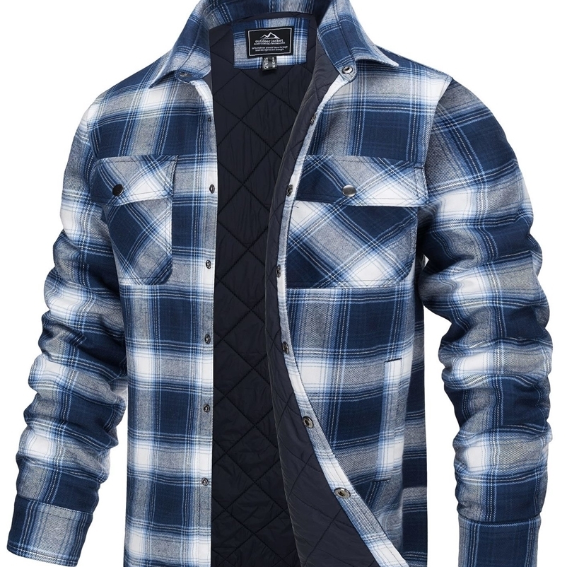 Men's Jackets Winter Mens Jackets High Quality Cotton Shirt Jacket Spring Autumn Outdoors Hiking Coats Large Size Loose Casual Shirts for Men 230