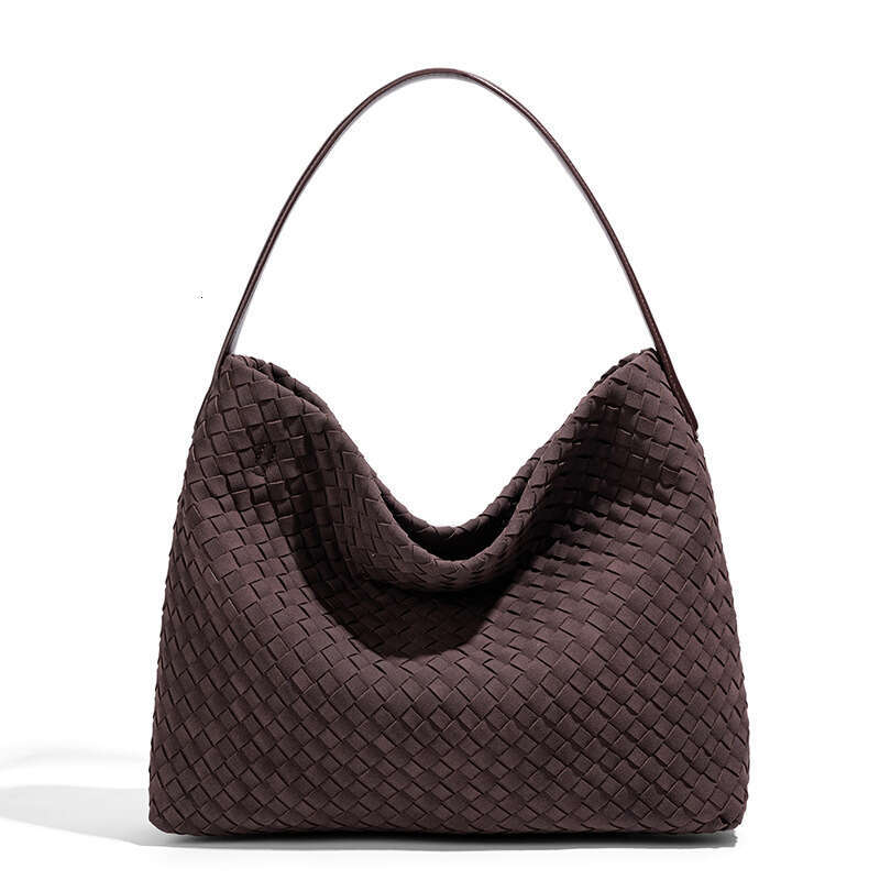 designer bag Luxury bag Large Capacity Woven Single Shoulder Women's Fashion Commuter Tote Underarm Matte Material Crossbody Bag