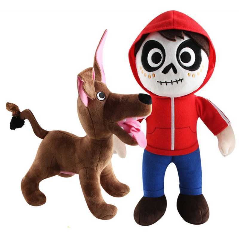 Movie COCO Pixar Plush Toys 30cm Miguel Hector Dante Dog Death Pepita Stuffed Plush Toys Soft Toy Doll for Children Kids Gifts Y2509251