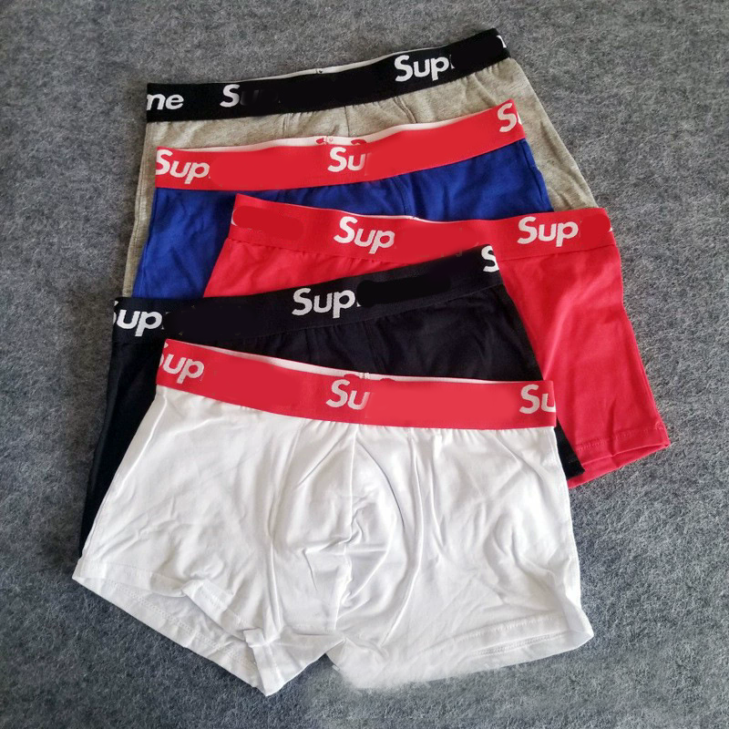 Men's Underwear High Stretch Underpants Shorts Cotton Boxer Panties Male Sexy Comfortable Soft Underpants Plus Size M-2XL