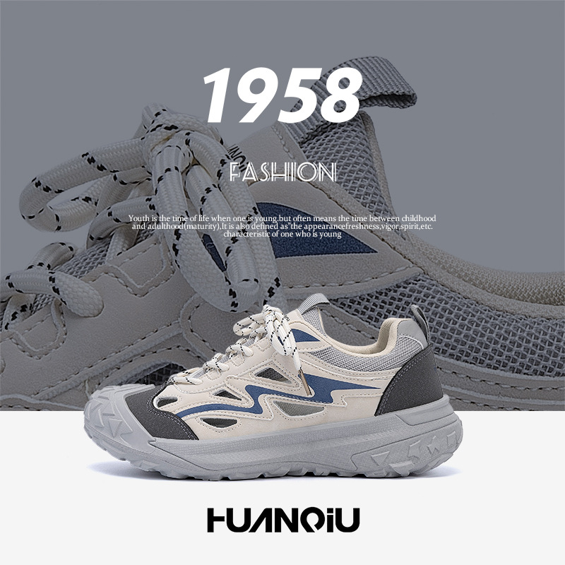 HUAN QIU Free shipping Designer Casual Shoes Sports shoes casual sports men shoes outdoor hollow breathable shoes high quality