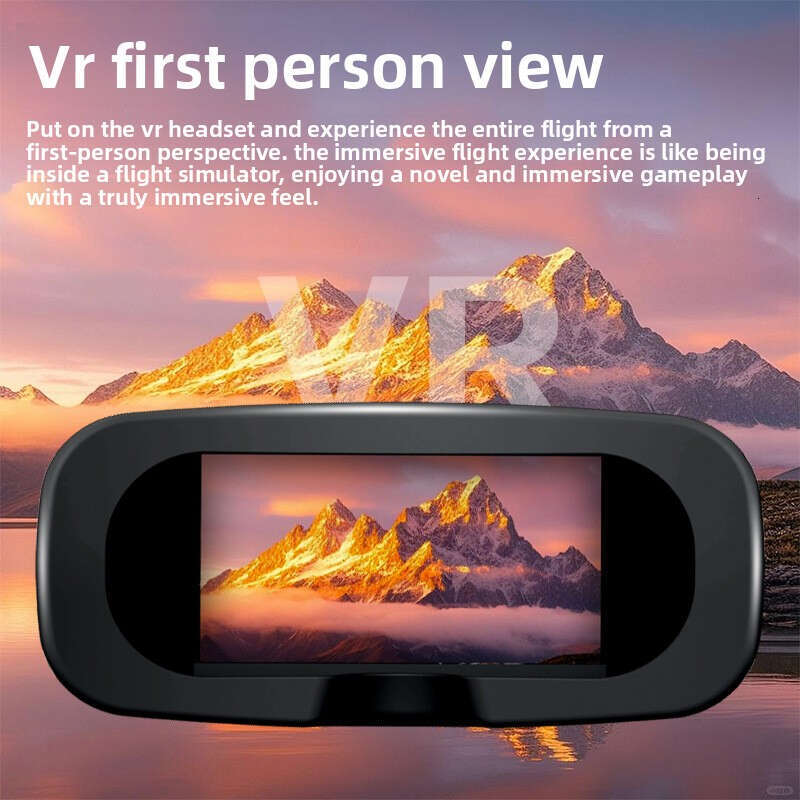H21 Brushless Drone HD Aerial Photography Remote Control Aircraft VR Glasses Image Transmission Quadcopter Long Endurance