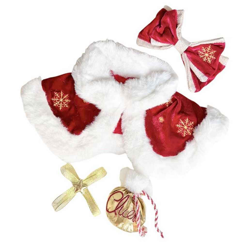 58CM La Bu Christmas Cloak Baby Dress Internet Celebrity ZIMOMO Queens High Ding Baby Dress Gift Decoration L25092501NI