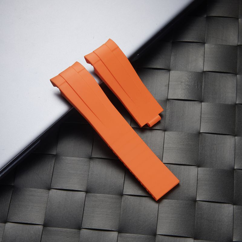 Extra Long Band XL XXL Silicone watch straps Men Soft Quick Release Watchband for Large Wrist Replacement - 12mm 16mm ... 20mm