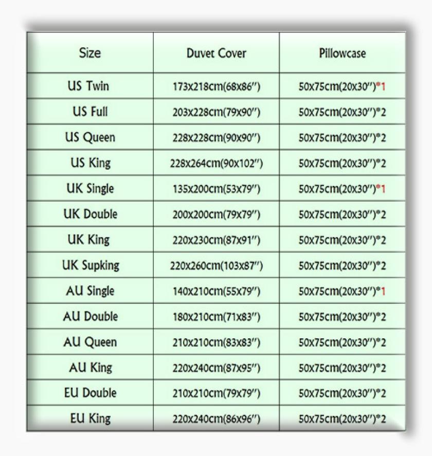 Homesky 3D s Bedding Set Luxury Soft Duvet Cover King Queen Twin Full Comforter Bed Set Pillowcases Bedclothes 2011204712655