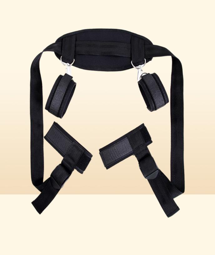 Legs Apart with Sm Fun Desingers Binding and Restraint Torture Set Husb Wife Supplies Flirting Posture Adult Training in Bed Alter WUAJ4691625