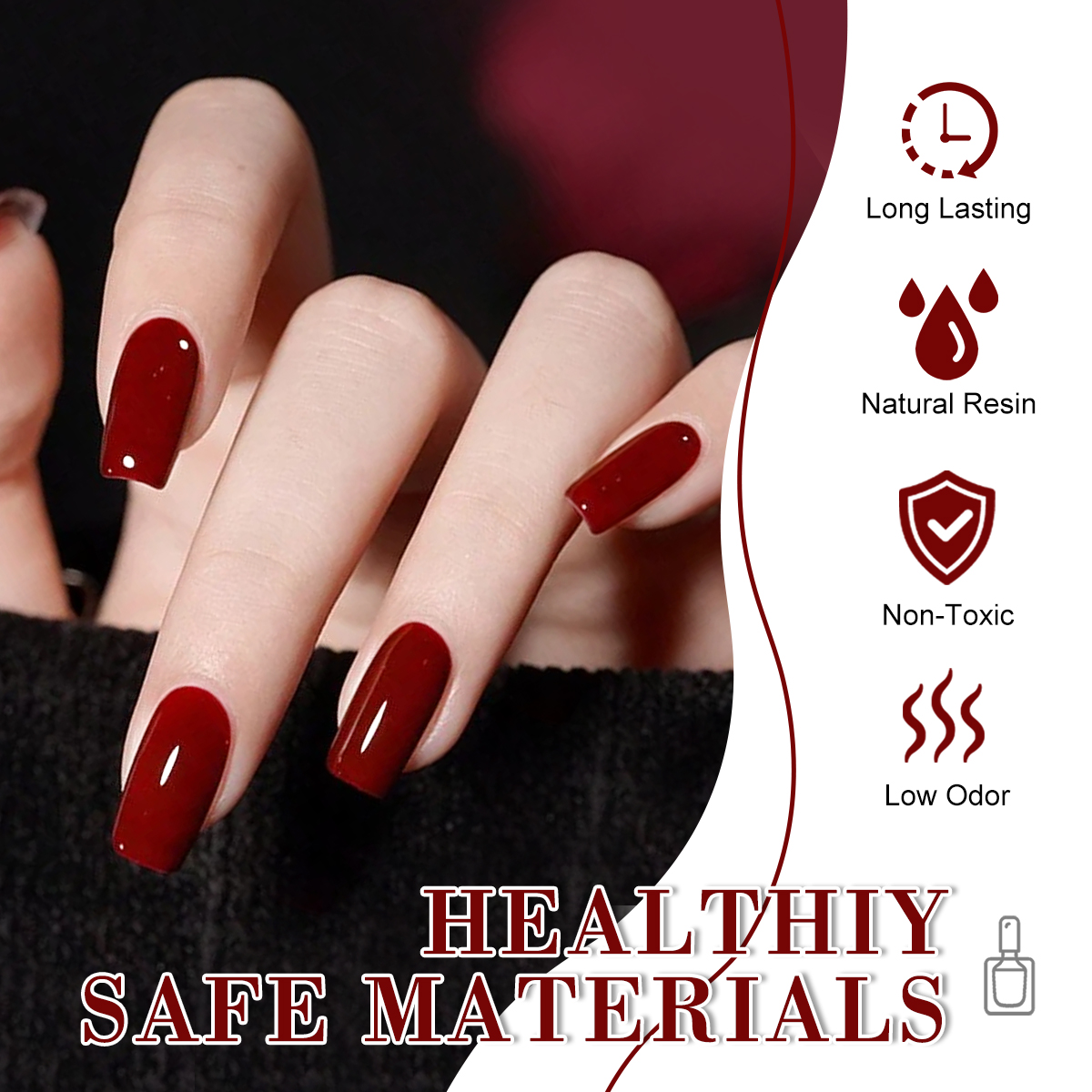 ANRLO Nail Extension Gel with 24 Colors & LED Light for Professional Manicure