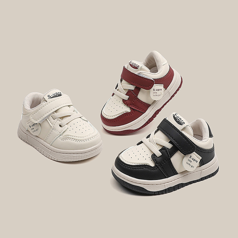 Toddler Baby Kids Fashion Design Walking Shoes Sneakers Non-slip Casual Shoes Boys Girls Youth Running Outdoor Board Shoes Sizes US1C-US9C H0847