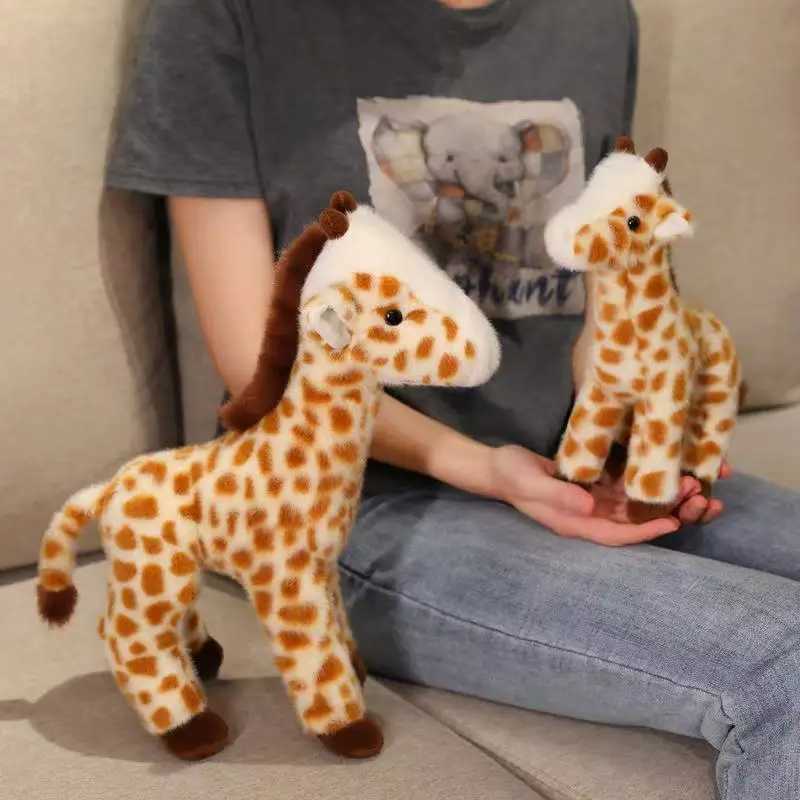 Latest Simulated Giraffe Doll Kawaii Stuffed Plush Toy Doll Cartoon Anime Cute Pillow Holiday Gift Fun Doll for Children C250925
