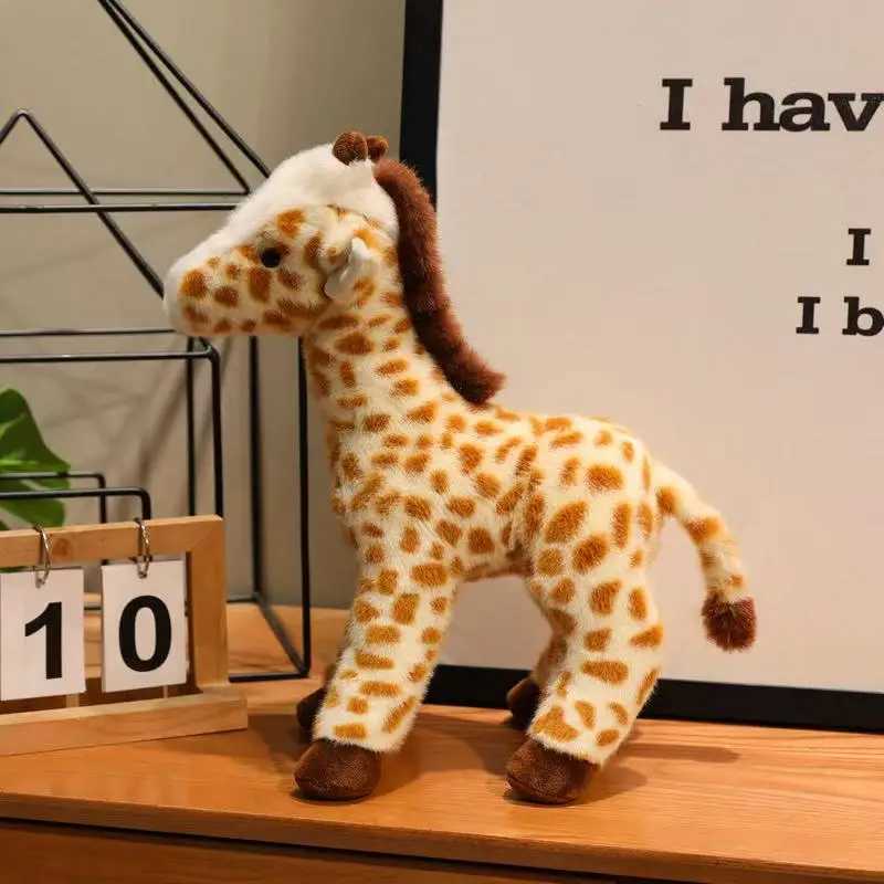 Latest Simulated Giraffe Doll Kawaii Stuffed Plush Toy Doll Cartoon Anime Cute Pillow Holiday Gift Fun Doll for Children C250925
