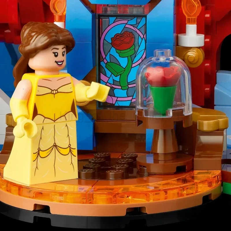 Disney Hot Toys 20241103 PCS New Magic of Legoing 21352 for Aged Birthday Christmas Gift Mickey Mouse in His Sorcerers H250925