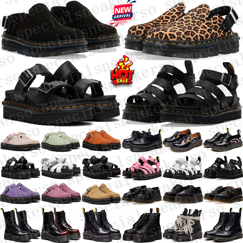 Free Shipping Designer martin sandals heels Shoes slides clogs sandal slippers white sliders for mens womens sandale pantoufle top