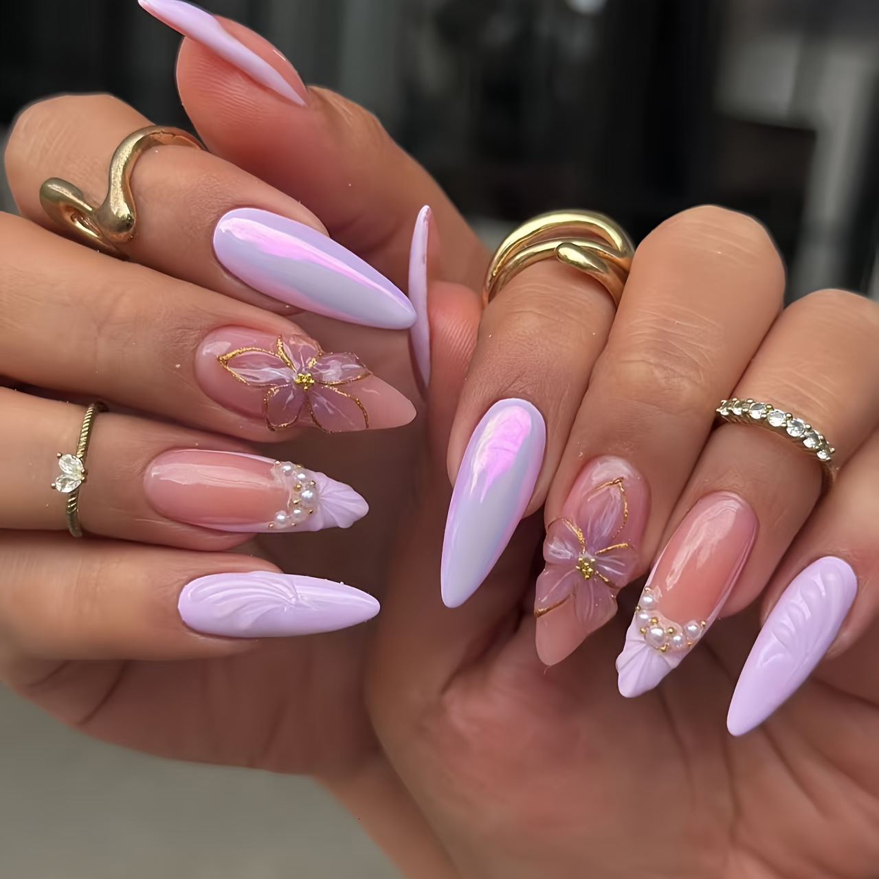 Fake Nail Tips 24Pc… - image