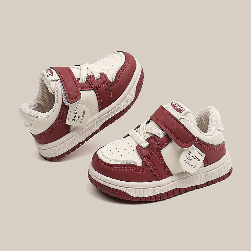 Toddler Baby Kids Fashion Design Walking Shoes Sneakers Non-slip Casual Shoes Boys Girls Youth Running Outdoor Board Shoes Sizes US1C-US9C H0847