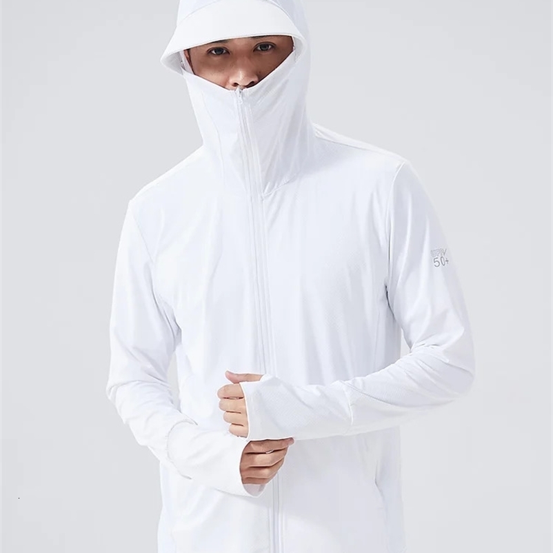 Summer UPF 50 UV Sun Protection Skin Coats Men Ultra-Light Sportswear Hooded Outwear Men Windbreaker Casual Jackets 240717
