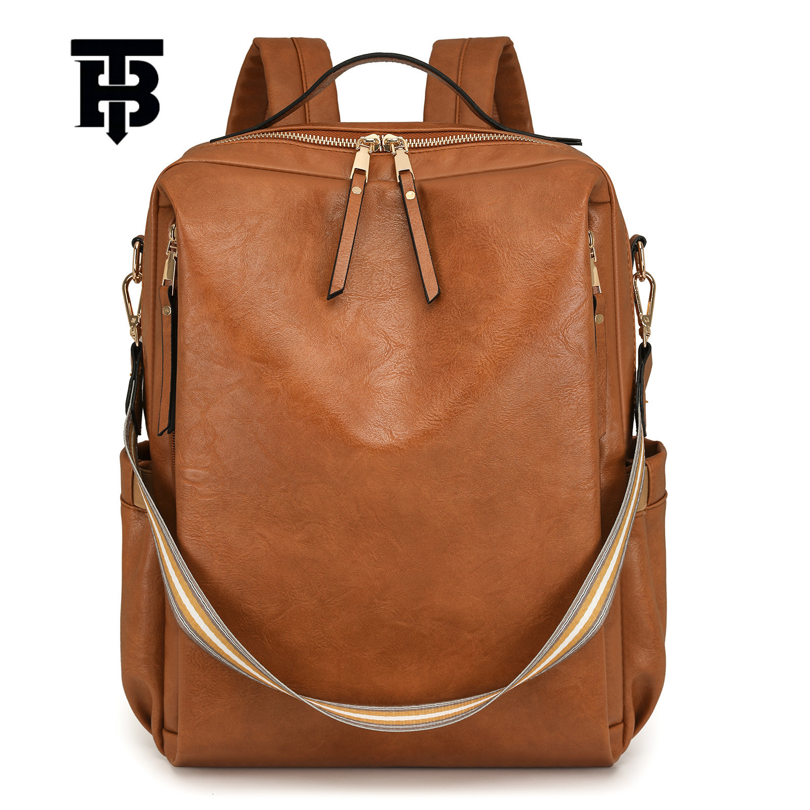 TB BHULAMTE Free Shipping New Designer Bag 2025 Women's Business Bag Laptop Bag Multifunctional Backpack PU Fashion Women's Bag Travel Funct