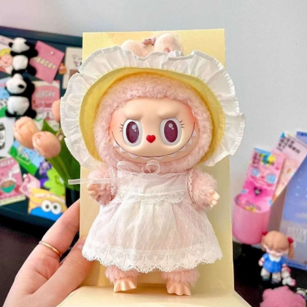 The Monsters Mokoko Close To Sweet Series Jump Into Summer The Blue Diamond Fall Into Spring Vinyl Plush Pendant Labubu Dolls Collectible In Stock