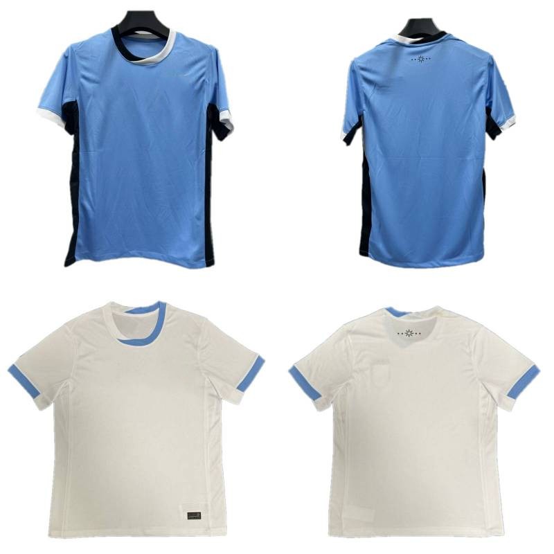 2024 Uruguay Soccer Jerseys Camiseta uruguaya D.NUNEZ E.CAVANI L.SUAREZ Football shirts kids kit G.DE ARRASCAETA F.VALVERDE R.ARAUJO Uniform Kids kit