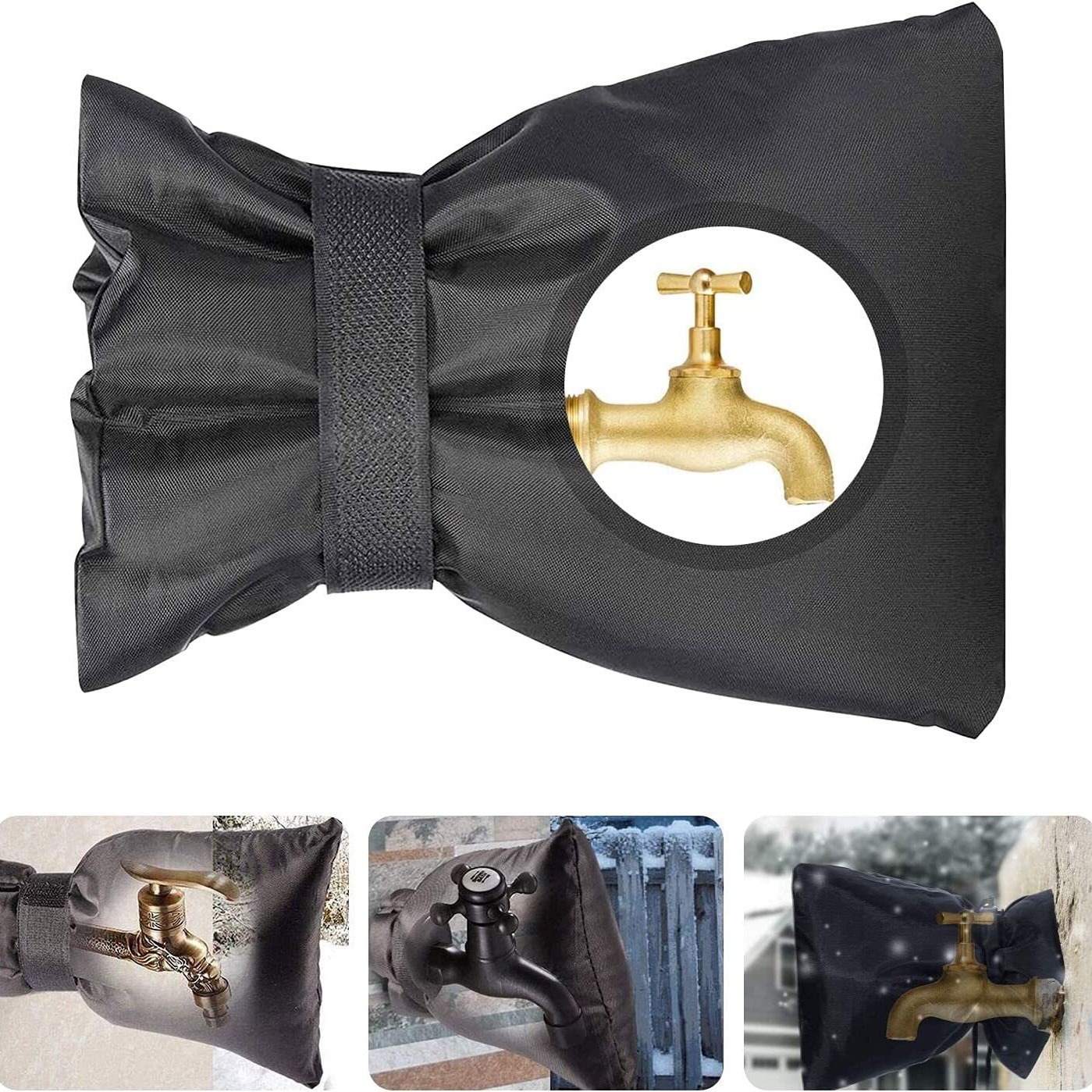 Waterproof Anti-Freezing Oxford Cloth Waterproof Jacket for Outdoors Pipes - Durable Tube Protector