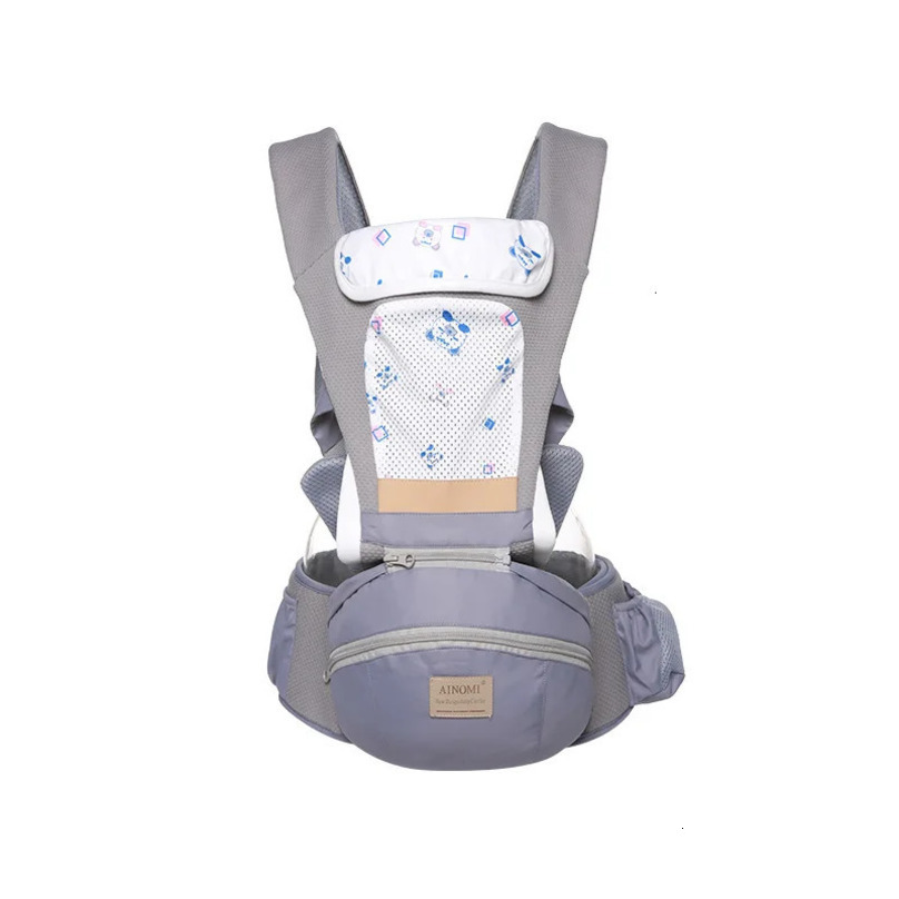 Ainomi Ergonomic Baby Infant Baby Hipseat 3 In 1 Front Facing Ergonomic Kangaroo Baby Wrap Sling waist stool 250211