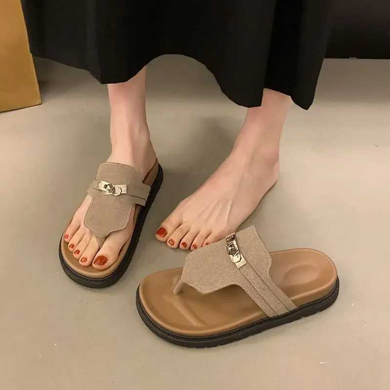 Women Slippers Flats Sandals Summer Shoes 2025 New Casual Trend Woman Flip Flops Sport Slingback Shoes Slides Mujer SandaliasXJ250925