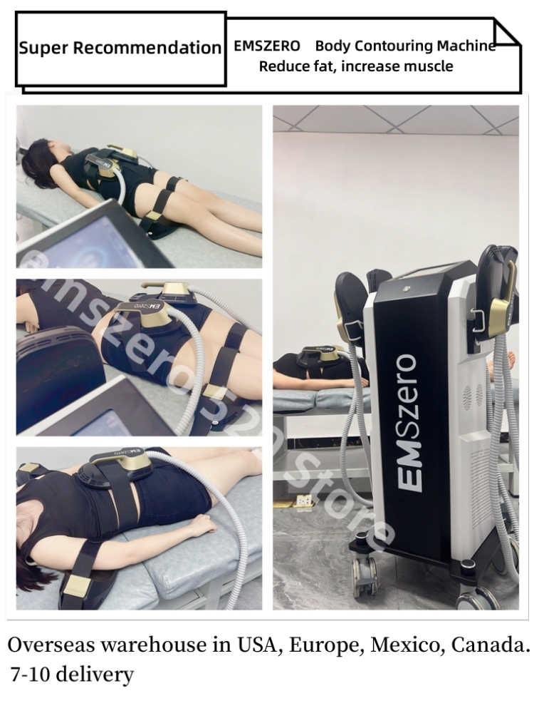 Slimming Machine EMSZERO HI-emt Non Invasive Body Contouring Fat Reduction 15Tesla 6500W Muscle Building Burn Fat Improve Shape Slimming For Spa Salon