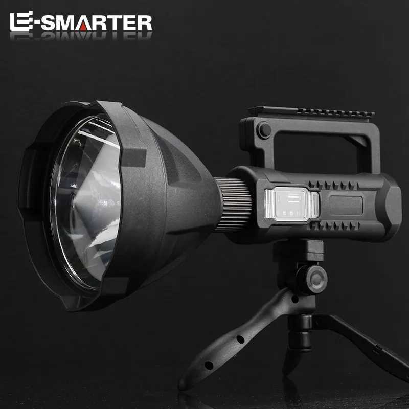 ESMARTER Rechargeable Searchlight Outdoor Waterproof High Power Lighting Flashlight 8000 Ma Large Capacity J250925
