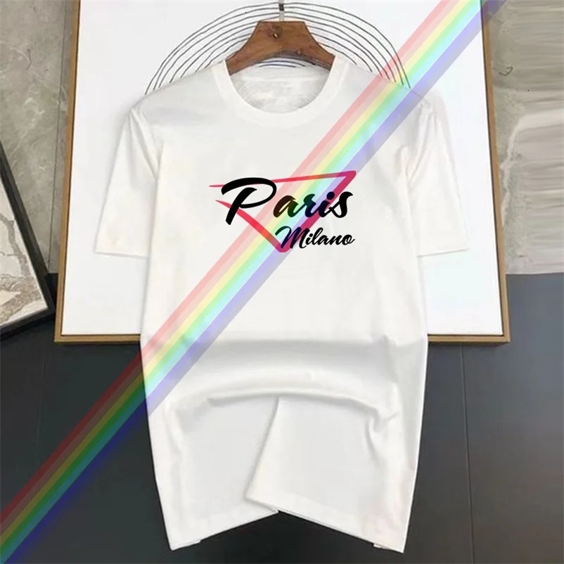 Summer Y2K T-shirt Men Women Streetwear Fashion Round Neck Printed T-shirt Casual Sport Oversized Tee Shirt Men Clothes 240530