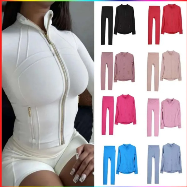 yoga sets tracksuit women hoodie yogawomen top Fitness running set beautiful doublet Casual sweatshirt and loose trousers Sporty and comfortable clothing