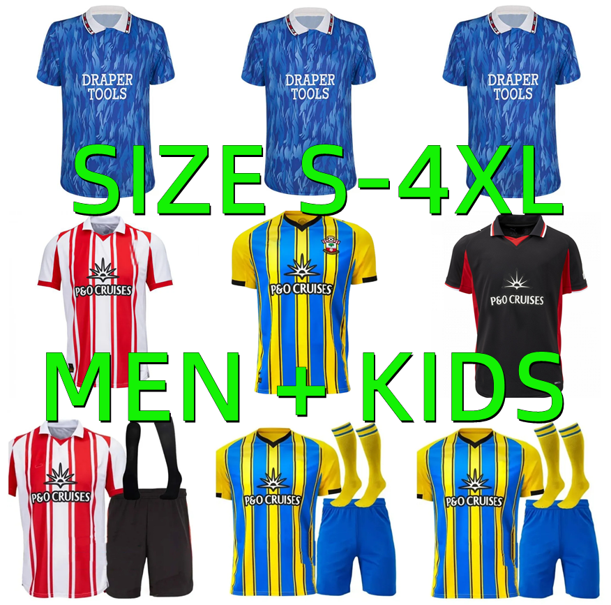 2025 2026 Southamtons Soccer Jerseys ARIBO REDMOND 25 26 WARD-PROWSE ELYOUNOUSSI ROMEU UGOCHUKWU southamton fc Football shirts kids kit set SAINTS men uniforms
