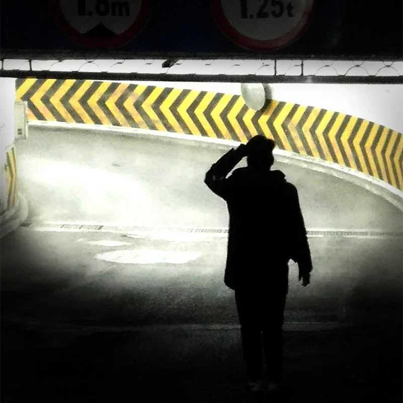 Smart Motion Sensor COB LED Headlamp 5 Lighting Modes USB Rechargeable Headlight Outdoor Waterproof Head Lamp Head Flashlight J250925