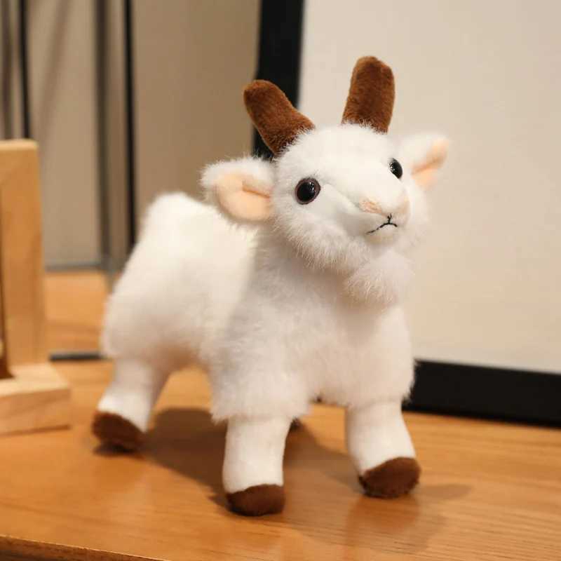 New Goat Plush Toy Stuffed Animal Doll Adorable Goat Keychain Home Decor for Living Room Birthday Gift for Kids and Adults C250925