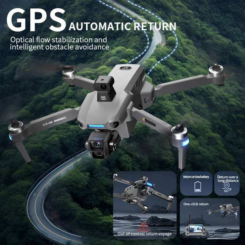 New S880 PRO MAX Profesional GPS Drone With 8K Camera 3-Axis Gimbal 5G Wifi Brushless RC Quadcopter Screen Control Fishing Dron