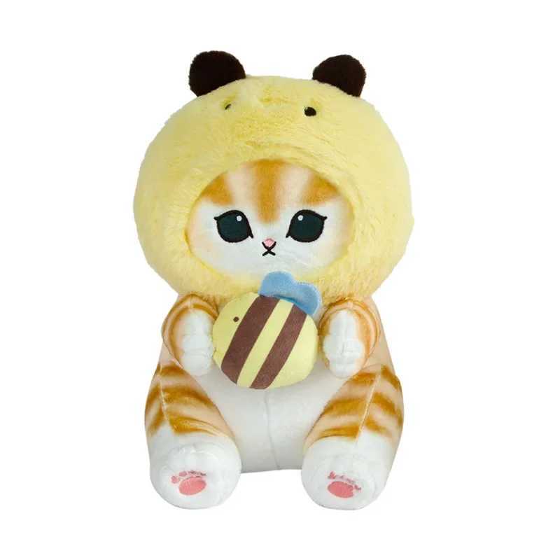 17cm Mofusand Forest Series Cat Cos Frog Bee kawaii Animal Plushies Cosplay Animals Cute Plush Doll Children Gift Toy C250925