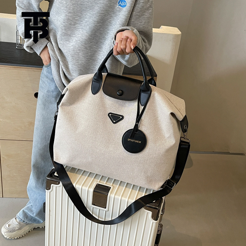 TB BHULAMTE Free Shipping New Designer Bag 2025 Fashionable Women's Travel Bag Korean Style Lightweight Large Capacity Sports And Fitness Bag