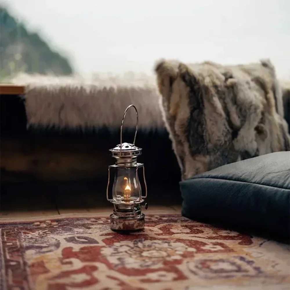 GOOUT SPRINGHILL Camping Tent Lamp Handheld Retro Vintage Horse Lamp Camping Lighting Atmosphere Lamp Aurora Kerosene Lamp J250925