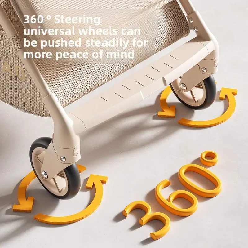 New 2025 Ultralight Baby Stroller Foldable Outdoor Travel Baby Carriage for Children Aged 03 Z250924