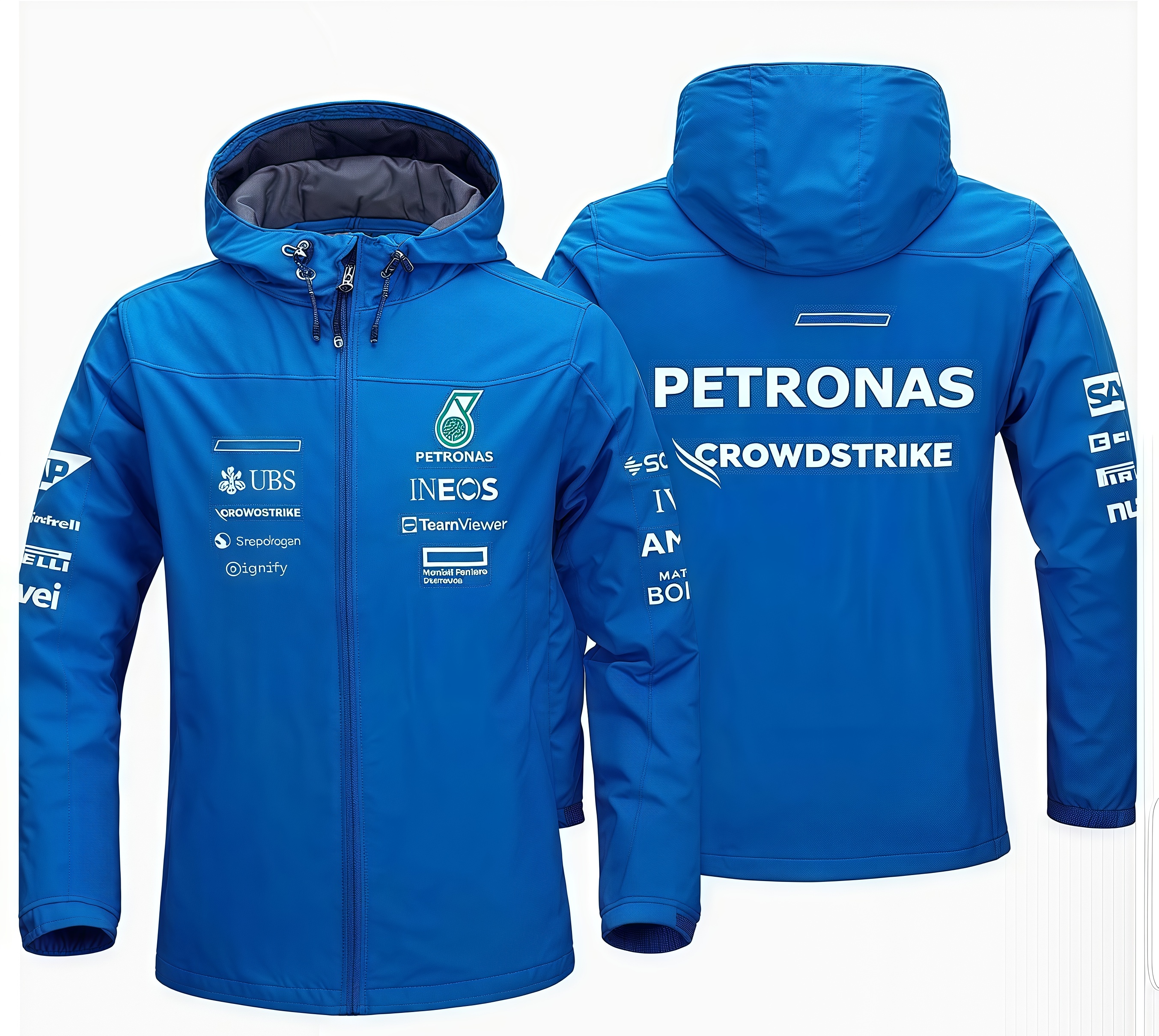 Formula 1 Racing Jacket with F1 - Waterproof Hoodie for Sports Enthusiasts