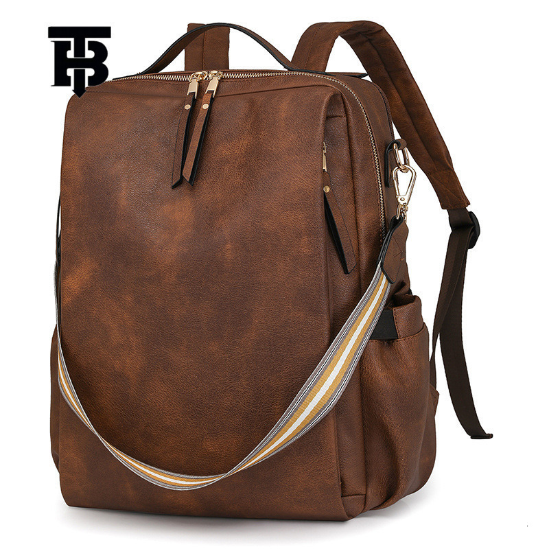 TB BHULAMTE Free Shipping New Designer Bag 2025 Women's Business Bag Laptop Bag Multifunctional Backpack PU Fashion Women's Bag Travel Funct